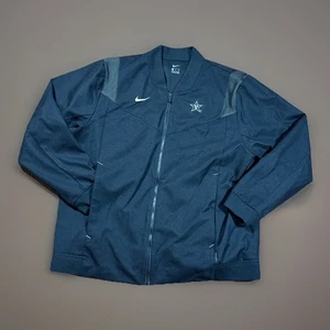 Vanderbilt Commodores On Field Jacket Mens 2XL Black Sports Nike Football Logo - Picture 1 of 12