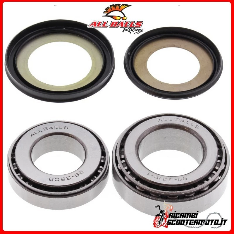 KIT CUSCINETTI DI STERZO ALL BALLS SUZUKI RM 125 1985 22-1019#2 Foto 1 de 1