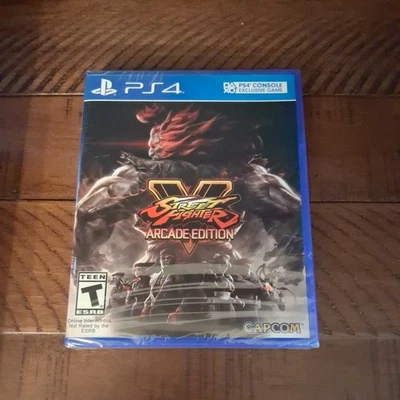 Street Fighter V: Arcade Edition ( PlayStation 4, 2016) New Factory Sealed - Image 1 of 3