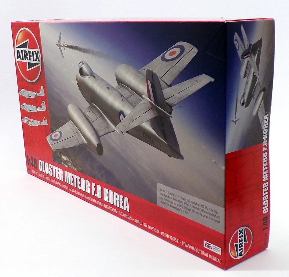Airfix 1/48 Scale Model Kit A09184 - Gloster Meteor F.8 Korea - Image 1 of 1