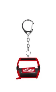 JÄGERNDORFER, Porte-clés télécabine OMEGA rouge - SKIWELT, échelle , JC80127 - Picture 1 of 1