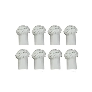 12 Stück Papier Schweine Lamm Hacken Rüschen Deko Hühnerkeule Halter Lebensmittel Präsentation - Bild 1 von 6