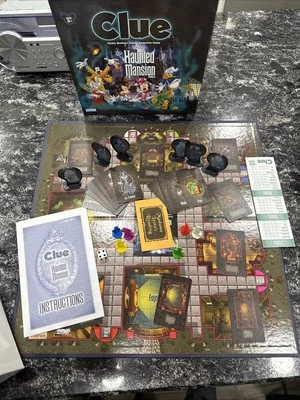 INCOMPLETE Disney Haunted Mansion Edition Board Game Parker Bros - 2004 - Image 1 of 4