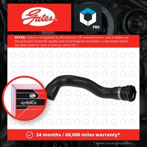 Radiator Hose fits BMW Z3 E36 3.0 Lower 00 to 02 Coolant Gates 11531716642 New - Picture 1 of 2
