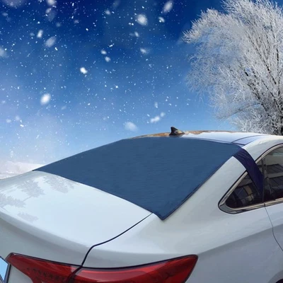 1Pc Universal Oxford Fabric Auto Car Rear Windscreen Snow Hail Protection Cover - Image 1 of 4
