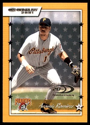 Aramis Ramirez 2001 Donruss #128 Pirates MLB LEIA FRETE GRÁTIS AutographDen - Imagem 1 de 2
