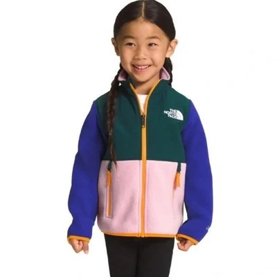 The North Face Kids Jacket - Pink, Blue, Green, and Orange - Image 1 of 4