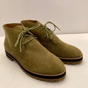 Bota Madewell Wren Tobillo Desierto Gamuza Cuero Verde Oliva Para Mujer Talla 8 Tacos - Imagen 1 de 12
