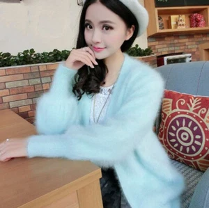 New pure mink cashmere sweater women sweater Free shipping S242 - Picture 1 of 20