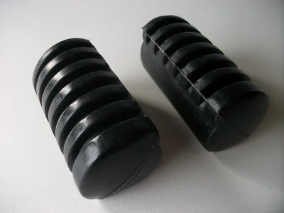 For YAMAHA PW80 1983-2009 Footrests Rubbers Footpeg Foot Rest PW 80 - Image 1 of 2
