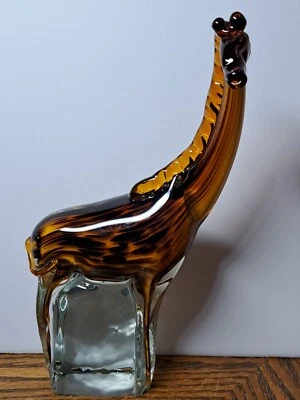 VIDRIO JIRAFA ÁMBAR 8,5"" ALTO Foto 1 de 4