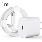 For Iphone 14 13 12 11 Pro Xr Pd Fast Charger Cord 20w Usb-c Power Adapter Block