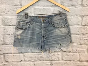 Pantalones cortos para mujer CarMar, lavados ligeros, dobladillo, talla 27 - Imagen 1 de 5