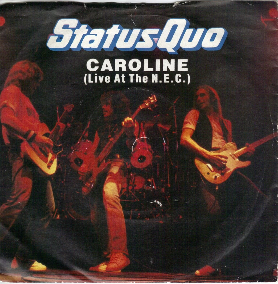 STATUS QUO  Caroline LIVE / Dirty Water LIVE  UK Import 45 with PicSleeve - Image 1 of 1