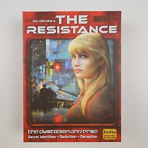 Don Eskridge's The Resistance Board Card Game Indie Sci-fi Dystopia