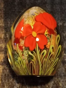 Orient & Flume art glass California Poppy. 67/500 artist Alexander. #065273203 - Picture 1 of 10