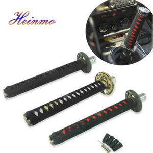 Universal 26cm Samurai Sword Gear Shift Knob Shifter Katana Metal +ThreadAdapter - Picture 1 of 15