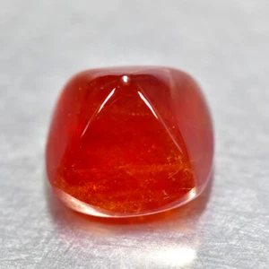 Cabina Pan de Azúcar 10.13Ct_Granate Fanta Naranja Espessartita Brillante Genuino Sin Calentar - Imagen 1 de 1