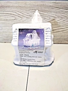 New  Creative Crafts California Creations 10210 Church Ready to Paint sealed - Picture 1 of 7