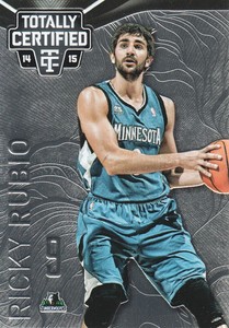 2014-15 Totally Certified Basketball #77 Ricky Rubio