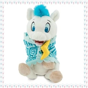 ㉚ - Peluche Disney Cheval Blanc Pégase  Hercules Bébé  Couverture Eclair Disney - Picture 1 of 6