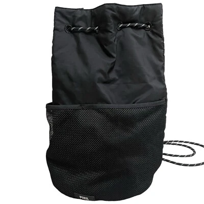 Розовый на Victoria Secret черный на шнурке рюкзак сумка наружный сетки карманы новый с Ярлыками - Изображение 1 из 4