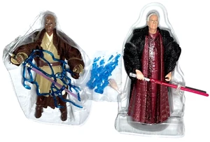 Star Wars EMPEROR PALPATINE & MACE WINDU Figures Order 66 Blu-ray Commemorative - Picture 1 of 8
