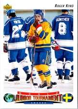 1992 Upper Deck Roger Kyro #226 Sweden