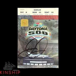 Dale Earnhardt Jr signed 2004 Daytona 500 Ticket JSA COA Nascar Auto Z2213 - Picture 1 of 1