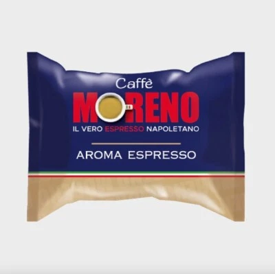 200 CAPSULE CAFFE' MORENO AROMA ESPRESSO BAR COMPATIBILE CON A MODO MIO