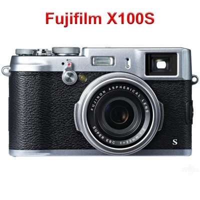 Fujifilm X100S 16.3MP Digital Camera - Silver - Image 1 of 4