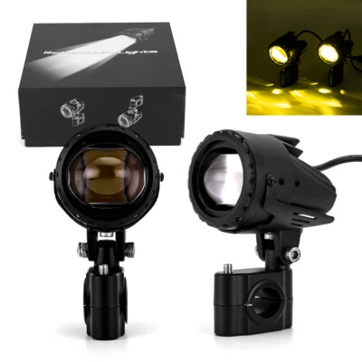 LED Auxiliary Strobe Flash Light Bar Motorcycle Off-Road Driving Fog Lamp Pods - Image 1 of 4