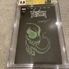 Venom 1 The End Original Sketch Mark Bagley Cgc 9.8 Rare Green Venom !!