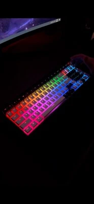 New Custom Keychron K4 RGB Lights Hot Swappable Keyswitches Gateron Brown - Image 1 of 4