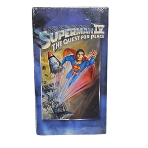Superman IV  4 The Quest for Peace VHS Tape Sealed 1987 Christopher Reeve - Picture 1 of 4