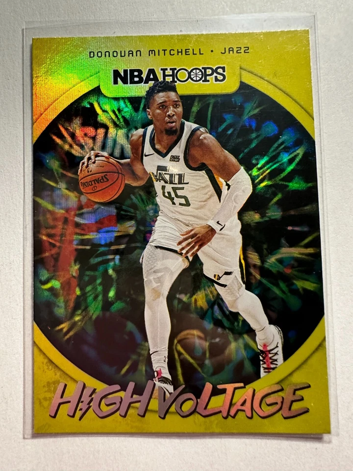K30,816 - 2019-20 Hoops High Voltage #8 Donovan Mitchell - Image 1 of 1