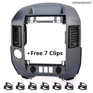 Radio bisel de CA apto para tablero central Nissan Titan XE SE Armada 04-06 sin altavoz - Imagen 1 de 12