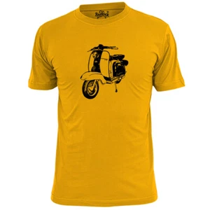 Mens Lambretta Scooter Stencil T Shirt Mod Jam Weller - Picture 1 of 3