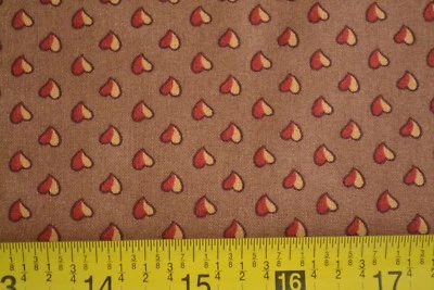 By 1/2 Yd, Rust, Brown Cotton, Moda/Collections for Cause/Marcus/Alliance, B399 - Image 1 of 4