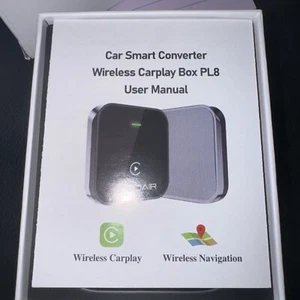 LOBOAIR PL8 Wireless CarPlay Adapter Black - Bild 1 von 2