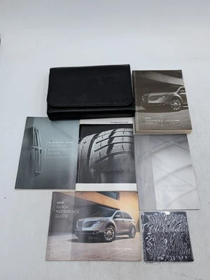 Lincoln MKX 2013 manual del propietario - juego completo guía de referencia rápida con estuche Foto 1 de 3