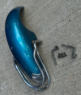 1992-2004 Suzuki Intruder VS 800 VS800 Front Wheel Fender tin cowl cover - Image 1 of 4