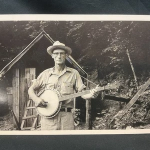 Vintage 1959 John Cohen Roscoe Holcomb Daisy Kentucky Photograph  - Picture 1 of 7