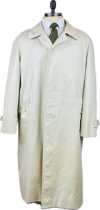 Burberry Trenchcoat 52 Herren Mantel Jacken Männer Jacke Vintage Burberrys L 90s - Picture 1 of 11