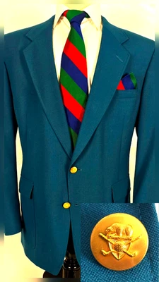 Blazer Chaqueta Verde De Colección Hart Schaffner & Marx Jack Nicklaus Masters 46 EE. UU. Foto 1 de 4