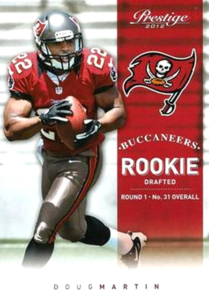 2012 Prestige #245 Doug Martin RC Tampa Bay Buccaneers - Image 1 of 1