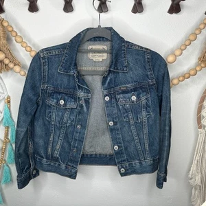 Ralph Lauren Polo Denim Jean Jacket Girls 7 - Picture 1 of 3