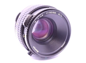 Mamiya A 80mm f2.8 N/L 80/2.8 SEKOR 645 PRO TL MEDIUM FORMAT LENS free ship RARE - Picture 1 of 24