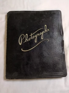 170 VTG Photo Album 1950s Hunting Family Travel Ranch Texas Postcards Scrapbook - Picture 1 of 14