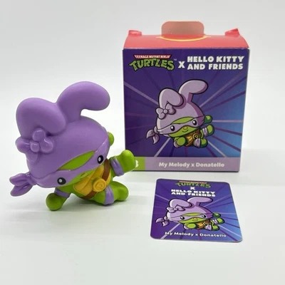 McDonald’s Happy Meal 2025 TMNT Hello Kitty My Melody X Donatello Nueva Caja Juguete #3 Foto 1 de 2